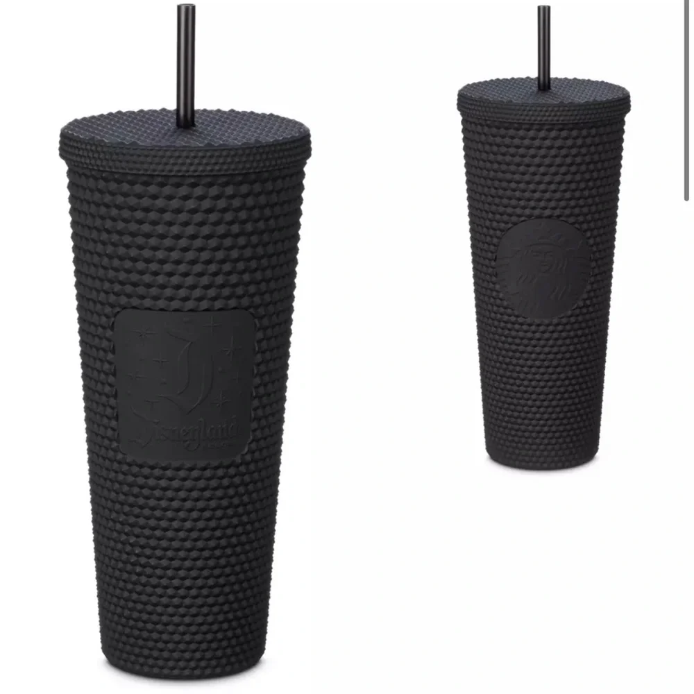 Loungefly/Starbucks Disney Parks Black Matte/Woven Bundle - Picture 3 of 16